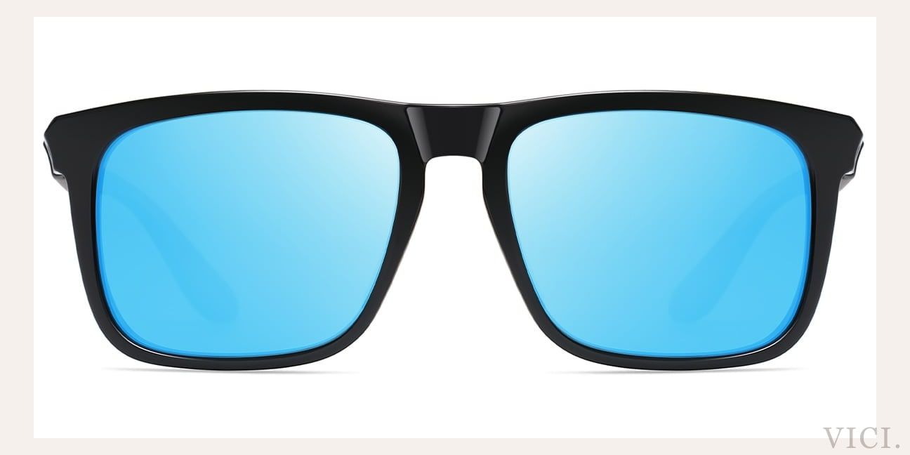 Mirrored Ice Blue Polarized