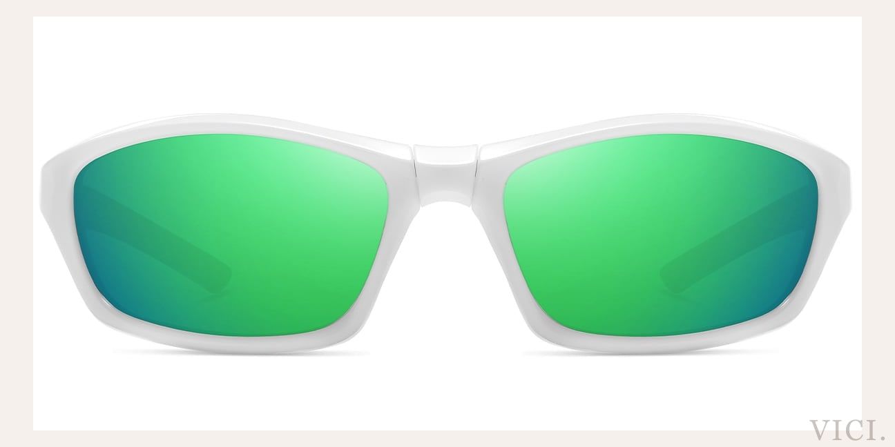 Mirrored Green Polarized