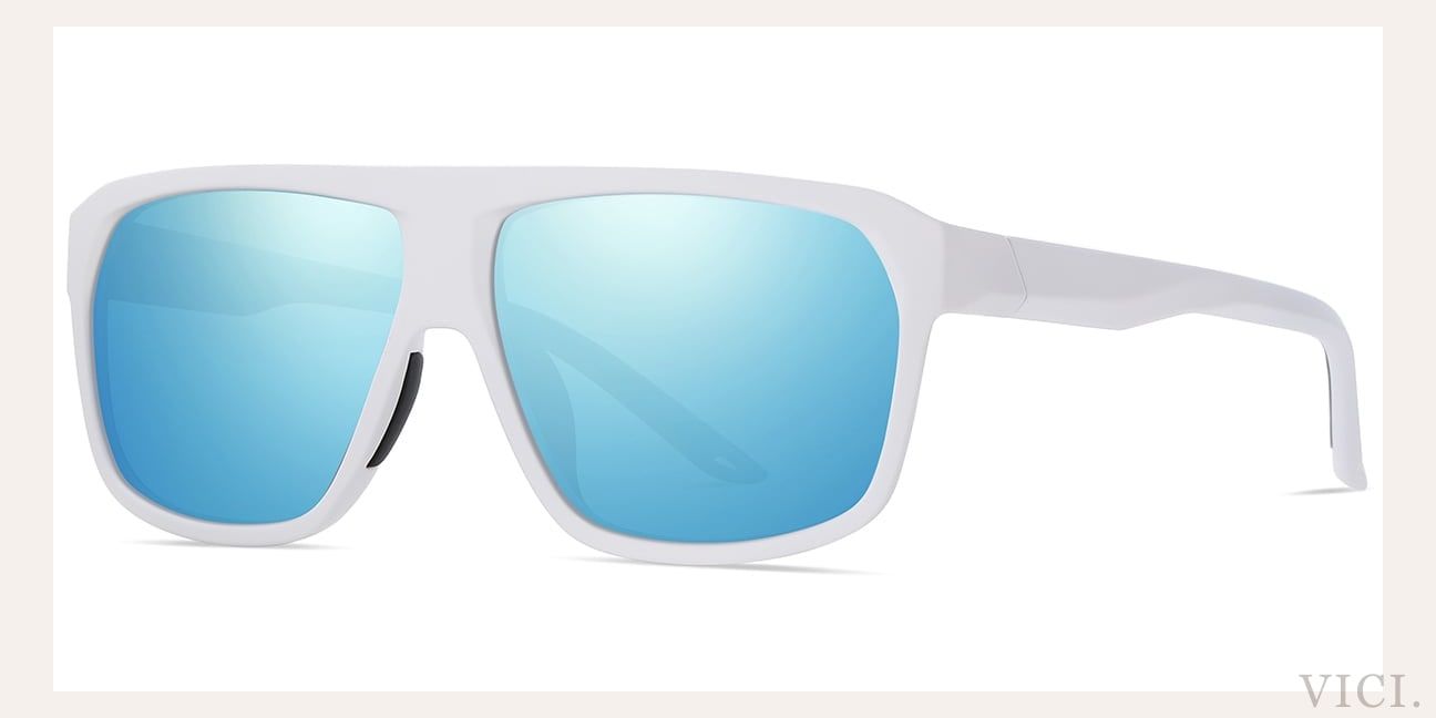 Vici TR plast — Mirrored Ice Blue Polarized
