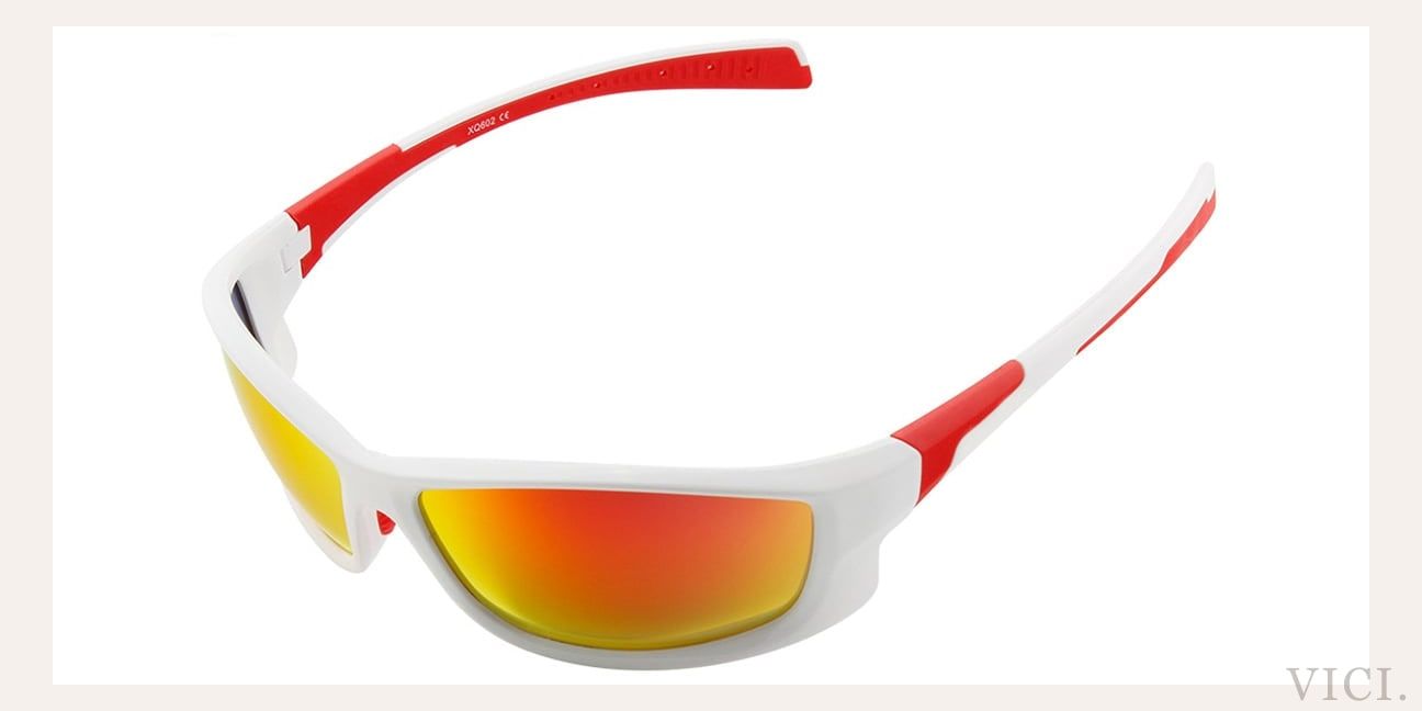 Mirrored Red Polarized
