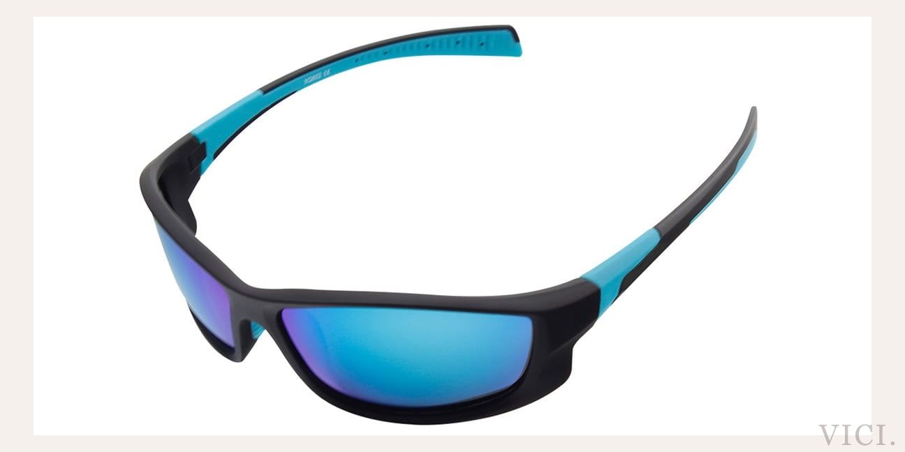 Mirrored Ice Blue Polarized