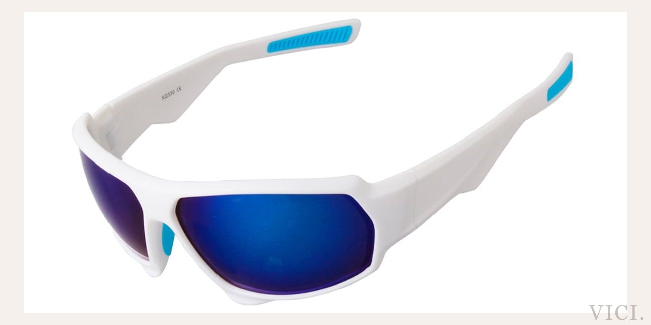 Mirrored Ice Blue Polarized