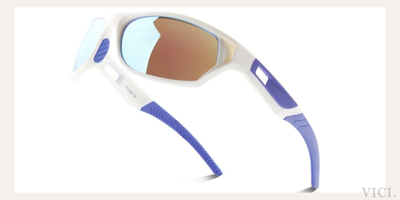 Mirrored Ice Blue Polarized