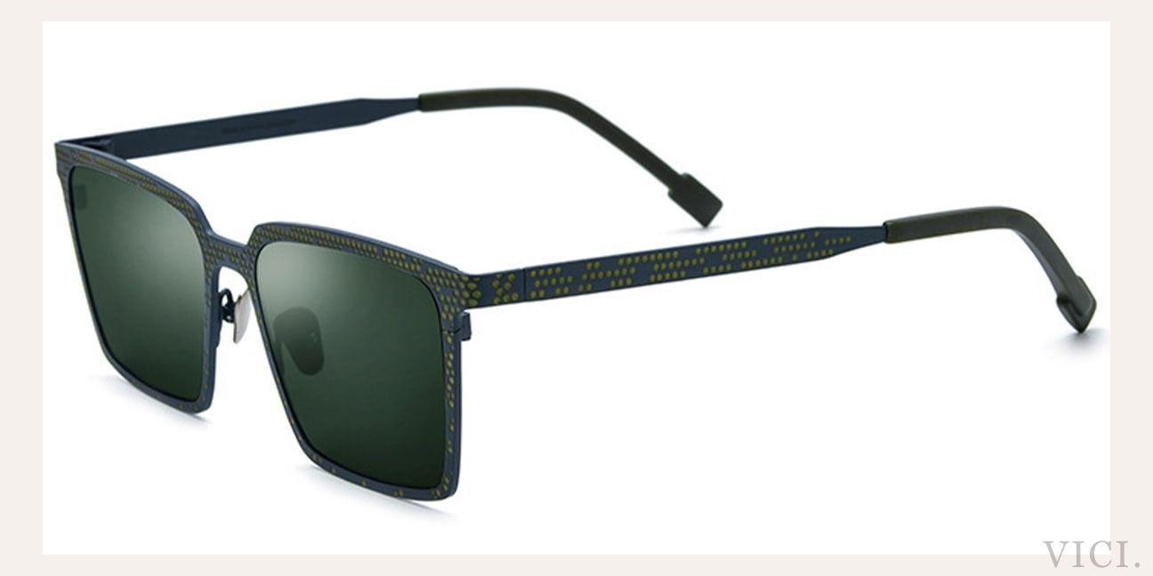 Vici Titanium — Dark Green Polarized