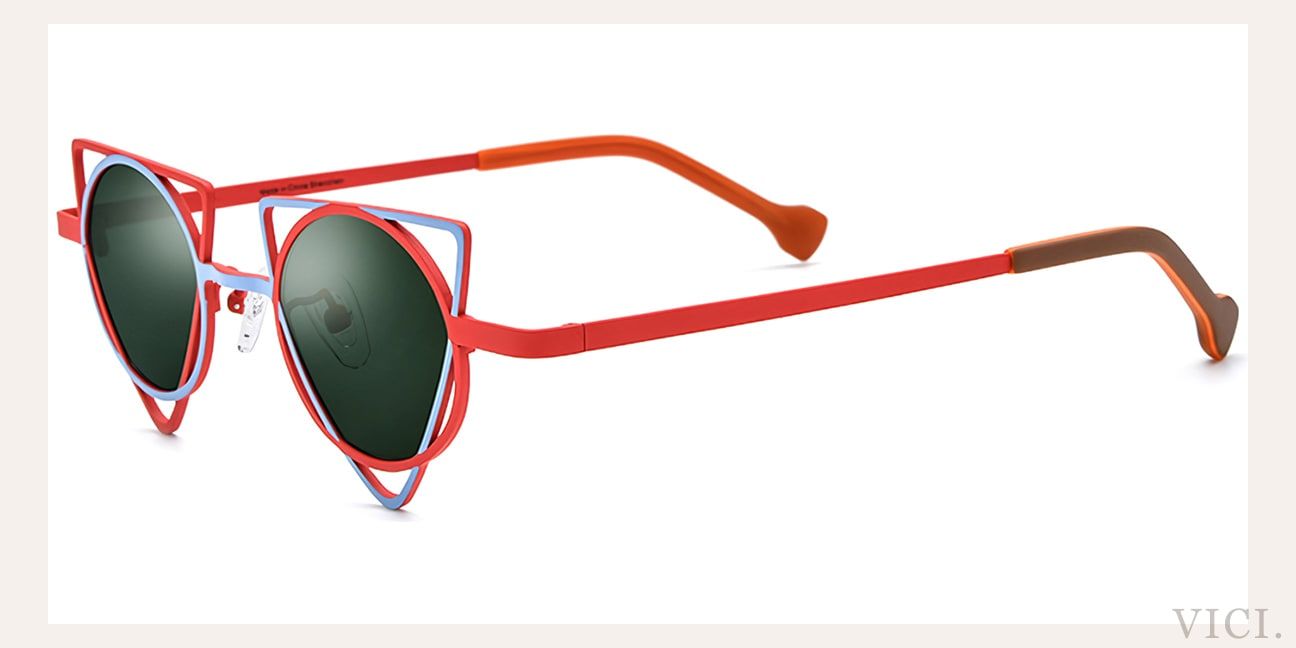 Vici Titanium — Dark Green Polarized