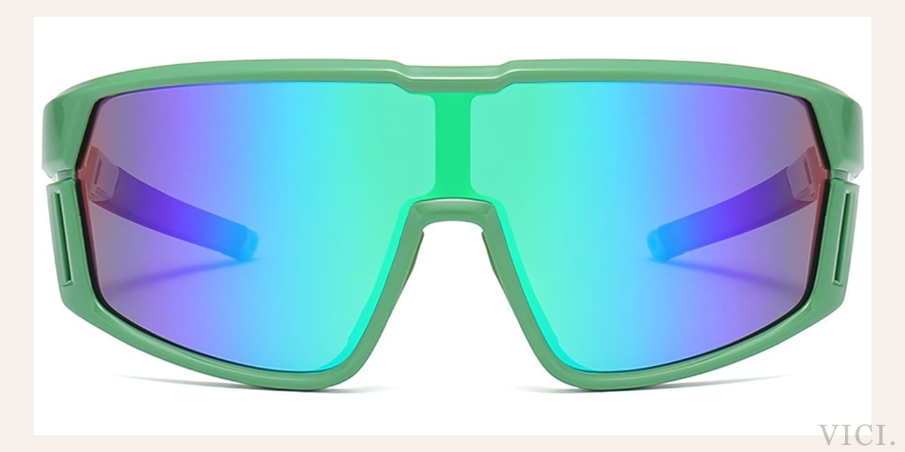 Mirrored Blue Polarized