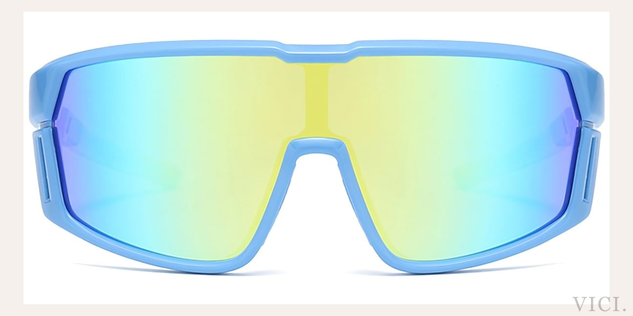 Mirrored Ice Blue Polarized