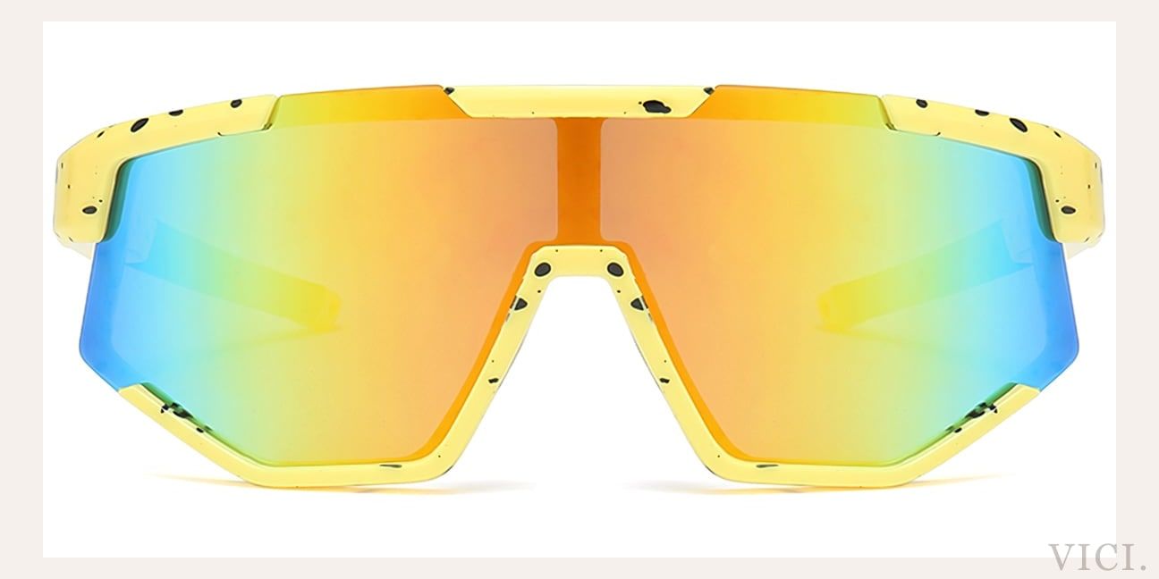 Mirrored Yellow Polarized