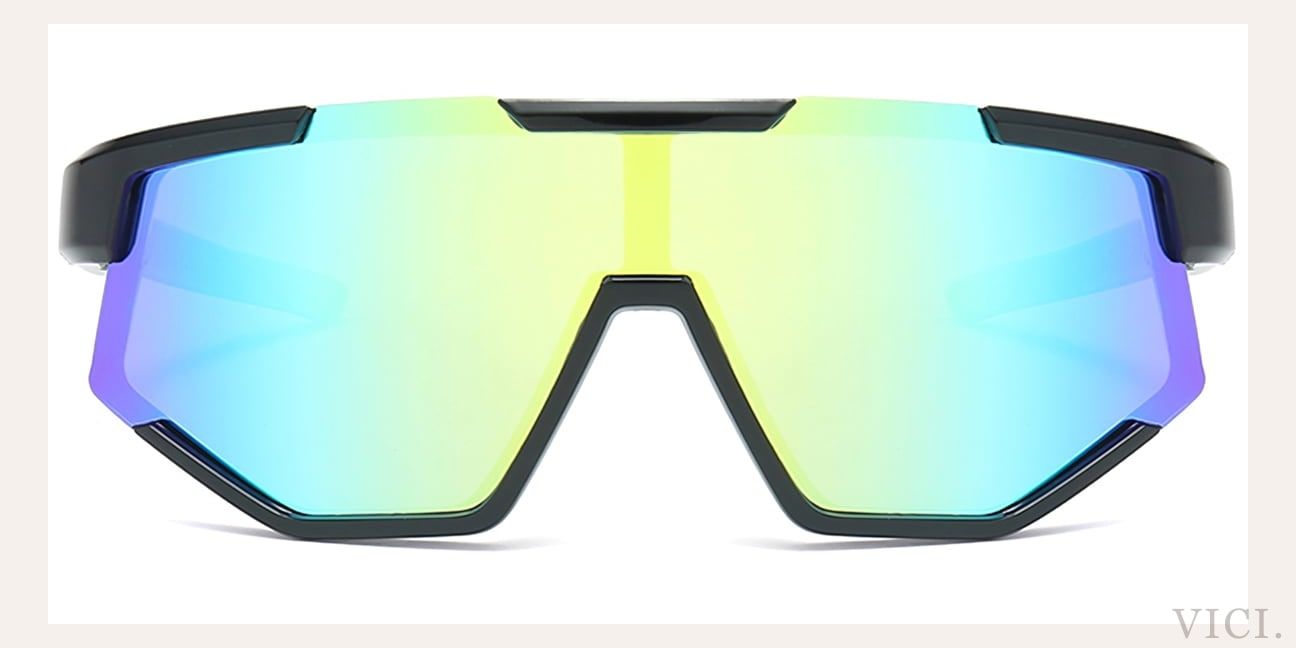 Mirrored Blue Polarized