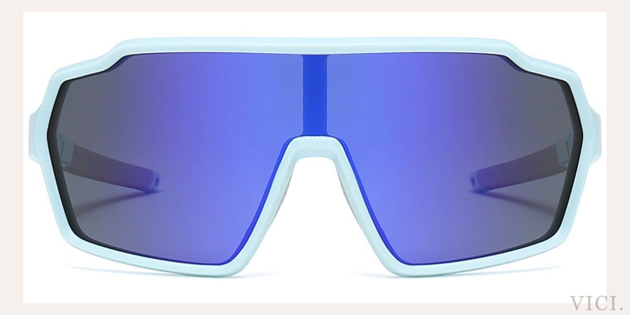 Mirrored Blue Polarized