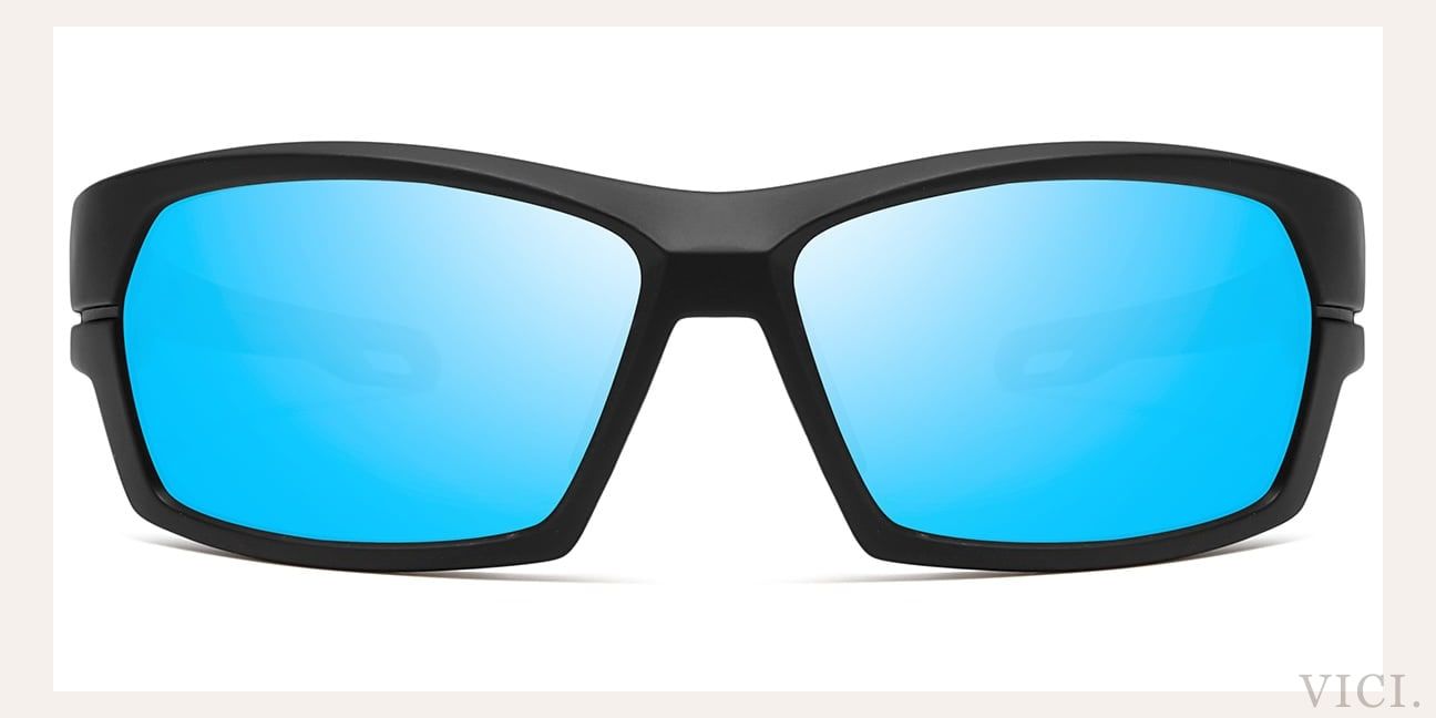 Mirrored Ice Blue Polarized