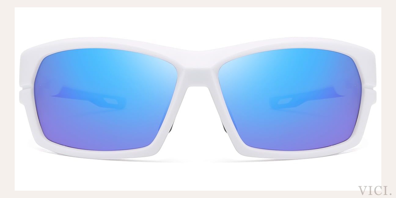 Mirrored Blue Polarized