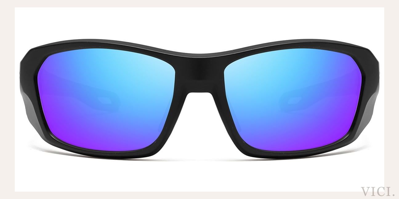 Mirrored Blue Polarized