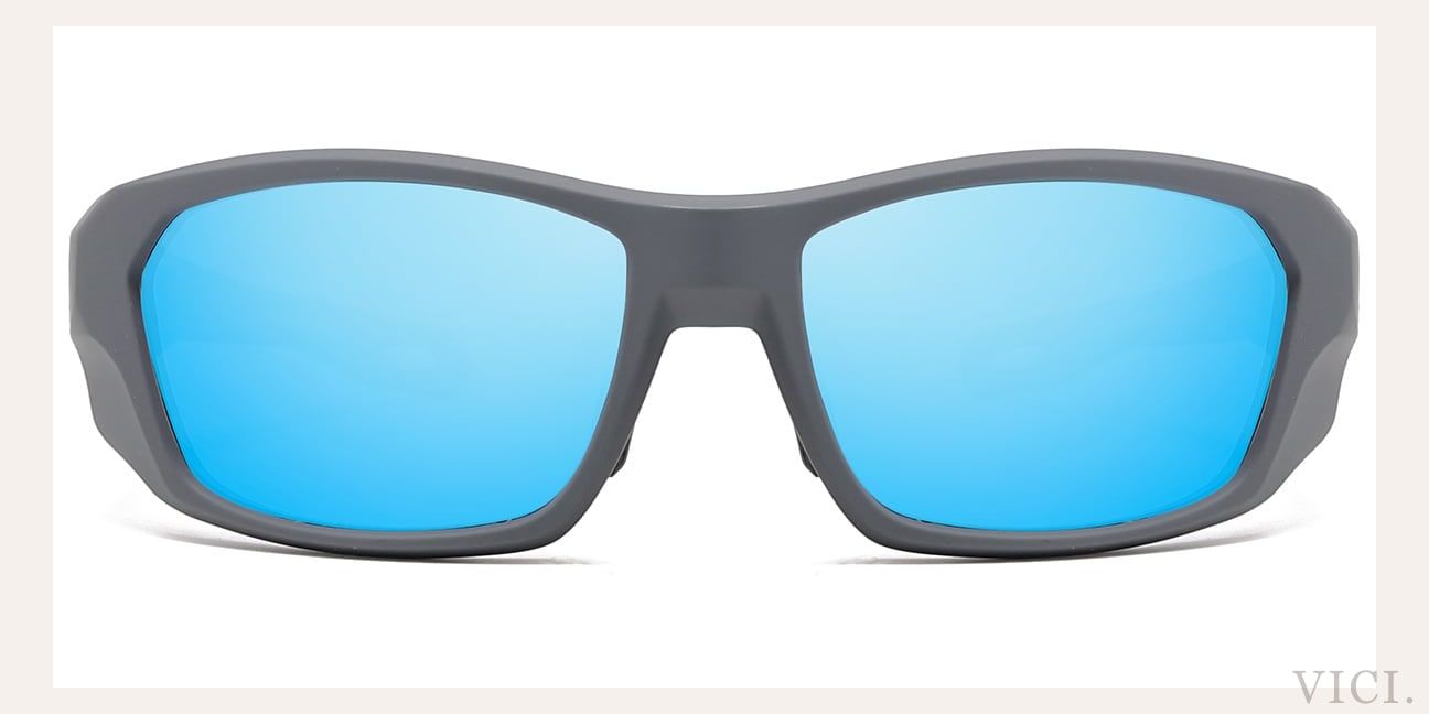Vici TR plast — Mirrored Ice Blue Polarized
