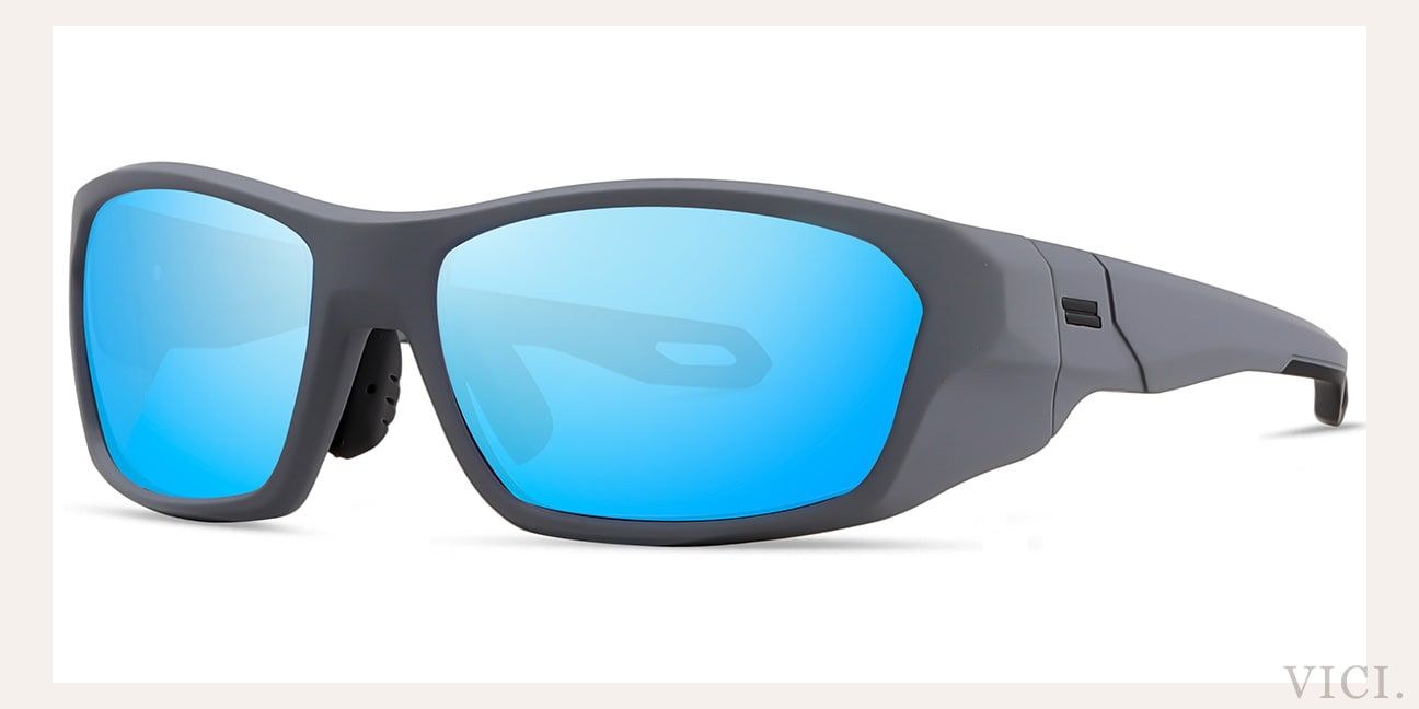 Vici TR plast — Mirrored Ice Blue Polarized #2